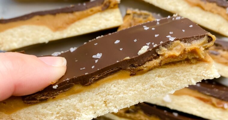 Healthier Twix Bar