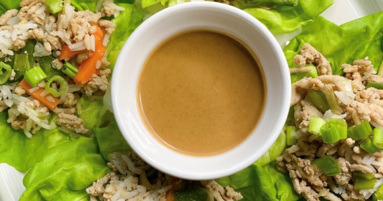 Thai Chicken Lettuce Wraps