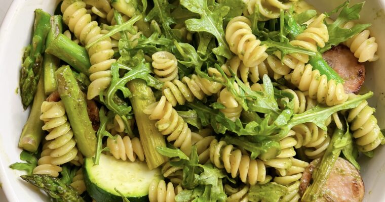 Pesto Protein Pasta