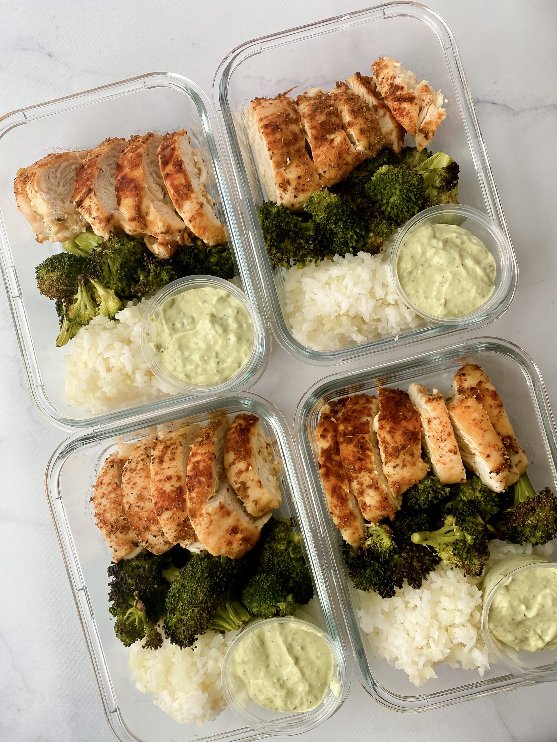 Chicken Broccoli And Rice Meal Prep Teachertastes 0876