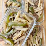 Philly Cheesesteak Meal Prep